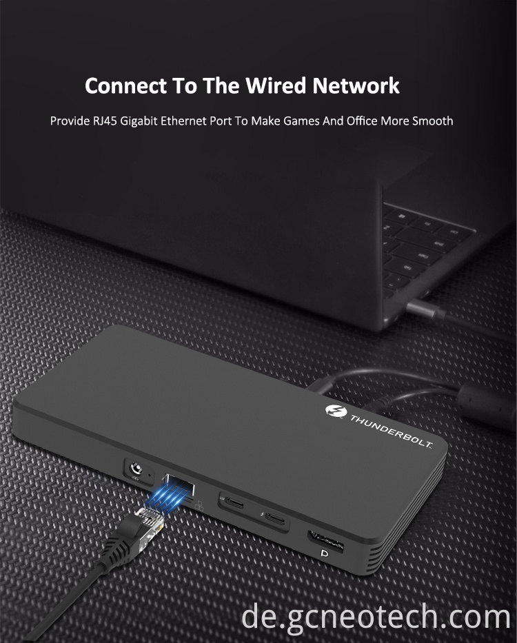 Cost-effective Thunderbolt 3 docking station